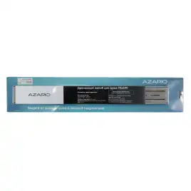 Душевой лоток Azario 60 см AZT3FT01600 с перфорированной решеткой, Хром матовый