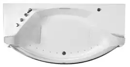 Акриловая ванна Gemy G9079 200х105 со стеклом