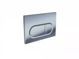 Кнопка смыва Aquatek KDI-0000044, Хром матовый