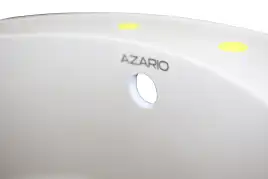 Кухонная мойка AZARIO Sivas 480х480х197 кварцевая, круглая, цвет Песочный: CS00097655
