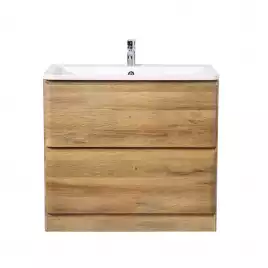 Тумба под раковину BelBagno ALBANO-1000-2C-PIA-RR напольная Rovere Rustico