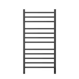 Полотенцесушитель электрический 50х100 Point Вега П12 PN71850GB, правый, Графит матовый