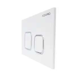 Кнопка смыва AZARIO NEW-TS AZ-ABS-002-W, Белая
