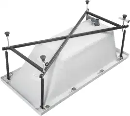 Акриловая ванна Aquanet Aura 145x70 (с каркасом), 362709