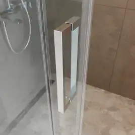 Душевой уголок BelBagno SOFT_CLOSE-1-AH-1-160/90-C-Cr стекло прозрачное, профиль Хром