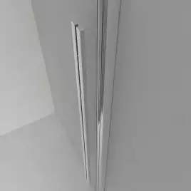 Душевой уголок Vincea Lugano 120х100 VSR-1L1012CL-1, дверь раздвижная, профиль хром, стекло прозрачное
