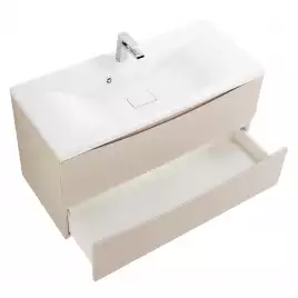 Тумба под раковину BelBagno MARINO-1000-2C-SO-CO-P подвесная Crema Opaco