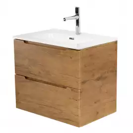 Тумба под раковину BelBagno ETNA39-500/390-2C-SO-RN-P подвесная Rovere Nature