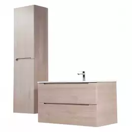 Тумба под раковину BelBagno ETNA-1000-2C-SO-RG-P подвесная Rovere Grigio