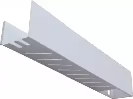 Полка Aquanet Магнум Н 70x12 белая матовая, с крючками, 341540