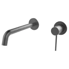 Смеситель для раковины AVS Slimmer 811-102-GM встраиваемый, с внутренней частью, оружейная сталь