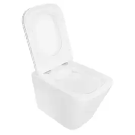 Подвесной унитаз Azario Pro PRO-002 безободковый, с сиденьем микролифт, Белый глянцевый