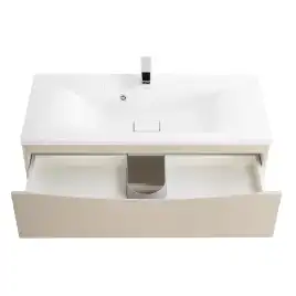 Тумба под раковину BelBagno MARINO-800-2C-SO-CO-P подвесная Crema Opaco