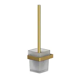 Ершик для унитаза Whitecross CUBO gold brushed, CU2470GLB, Золото брашированное