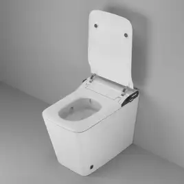 Электронный унитаз-биде Grossman Smart GR-PR-5701 приставной, с импульсным смывом, белый