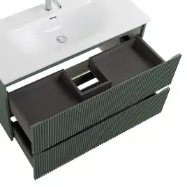 Тумба под раковину BelBagno UNO-1000-2C-SO-VO подвесная, Еловый Матовый