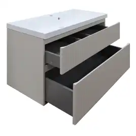 Тумба с раковиной Azario Viola 100 CS00097150, подвесная, Бежевая