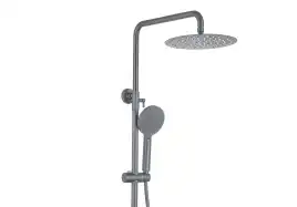 Душевая система Aquatek ВЕГА AQ2060BGM, Оружейная сталь