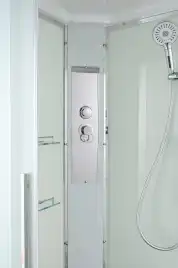Душевая кабина AvaCan EM2912L 120x90 см, низкий поддон, с крышей, левая