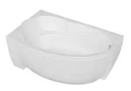 Акриловая ванна AZARIO PAOLINA 150х95 AV.0072150, асимметричная, левосторонняя