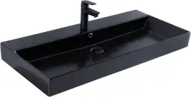 Раковина Sanovit Slim Synergy 100 17100 черный матовый