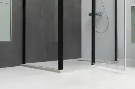Душевой уголок Allen Brau Priority 90x100 3.31003.BBA + 3.31021.BBA черный браш