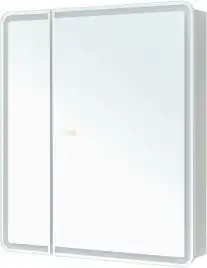 Зеркальный шкаф Aquanet Оптима 70 LED с подогревом, 353798