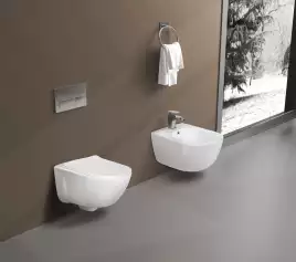 Унитаз с инсталляцией Aquatek Дива SET AQUATEK ДИВА-013 4в1 с сиденьем Микролифт и белой клавишей смыва