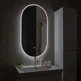 Зеркало с подсветкой AVS Агния 60x120 см, антипар