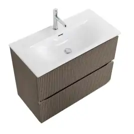 Тумба под раковину BelBagno UNO-MINI-900-2C-SO-СO подвесная, Бежевый матовый