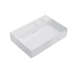 Раковина Kerama Marazzi LOGICA мебельная\подвесная без отверстий 70, белая глянцевая, LO.wb.70.0