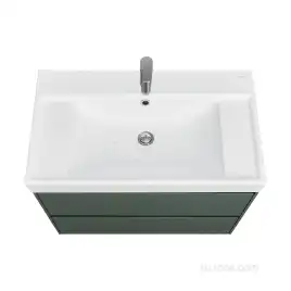 Тумбы под раковину Roca Ona 80 A857630513 подвесная, цвет, Зеленый матовый