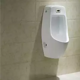 Писсуар подвесной CeramaLux X546P с сенсорным механизмом смыва, горизонтальный выпуск