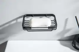 Мыльница для ванной Aquatek AQ4946MB, Черный матовый