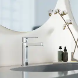 Смеситель для раковины Vincea Rondo VBF-1R1CH однорычажный, хром