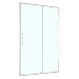 Душевая дверь Loranto 100 CS-AB03C-100, профиль хром, стекло Прозрачное