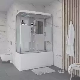 Душевая кабина Niagara Ultra 150х70х220 NG-3150-01 высокий поддон, с гидромассажем