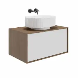 Раковина KERAMA MARAZZI ARTBASIN Vento накладная, 50 см, белая матовая, VE.wb.50\WHT.M