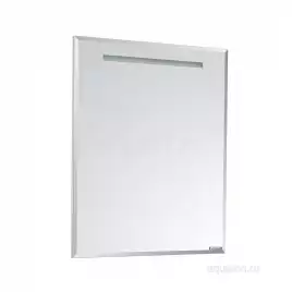 Зеркало Aquaton Оптима 65х80 1A127002OP010 с подсветкой, кнопочный выключатель, Белый
