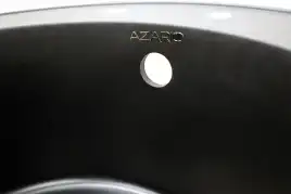 Кухонная мойка AZARIO Sivas 480х480х197 кварцевая, круглая, цвет Черный: CS00097657