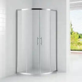 Душевой уголок CEZARES ECO-O-R-2-90-C-Cr профиль Хром стекло Прозрачное