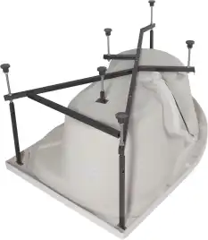 Акриловая ванна Aquanet Graciosa 150x90 R, 205389