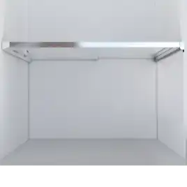 Душевая дверь Vincea Lugano 120 VDS-1L120CLB-1, раздвижная, профиль черный, стекло прозрачное