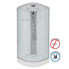 Душевая кабина Niagara Eco 90х90х215 NG-4301-14 низкий поддон, без гидромассажа