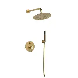 Душевая система  Vincea Desire VSFW-1D1BG VSFW-1D1BG встраиваемая, брашированное золото