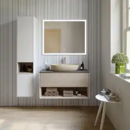 Раковина Kerama Marazzi PLAZA накладная 60, песочная матовая, PLR.wb.60\SAN