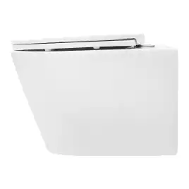 Унитаз подвесной Azario NOVE AZ-9312T подвесной, безободковый, со смывом 