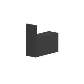 Крючок Whitecross CUBO black, CU2410BL, Черный матовый