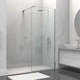 Душевая перегородка Vincea Walk in HS 80 VSW-1HS800CL, профиль хром, стекло прозрачное