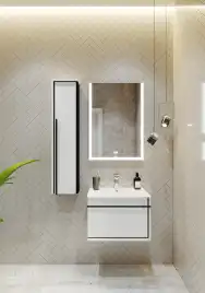 Зеркало Roca Aneto 60 812362000 с подсветкой, сенсорный выключатель, Белый